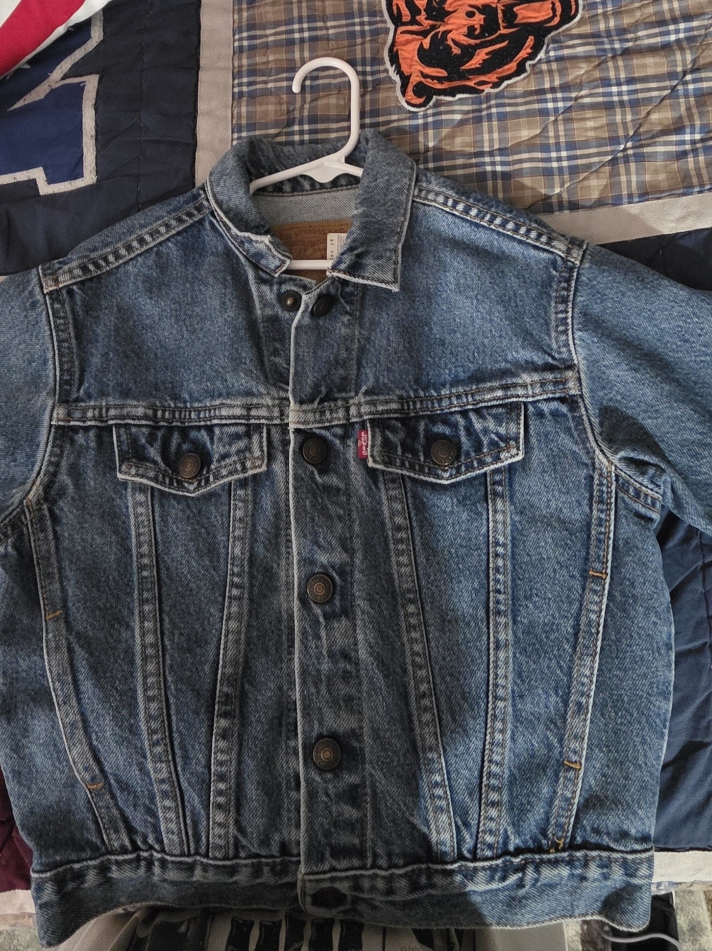 Levi's Blue Denim Jean Jacket for Kids